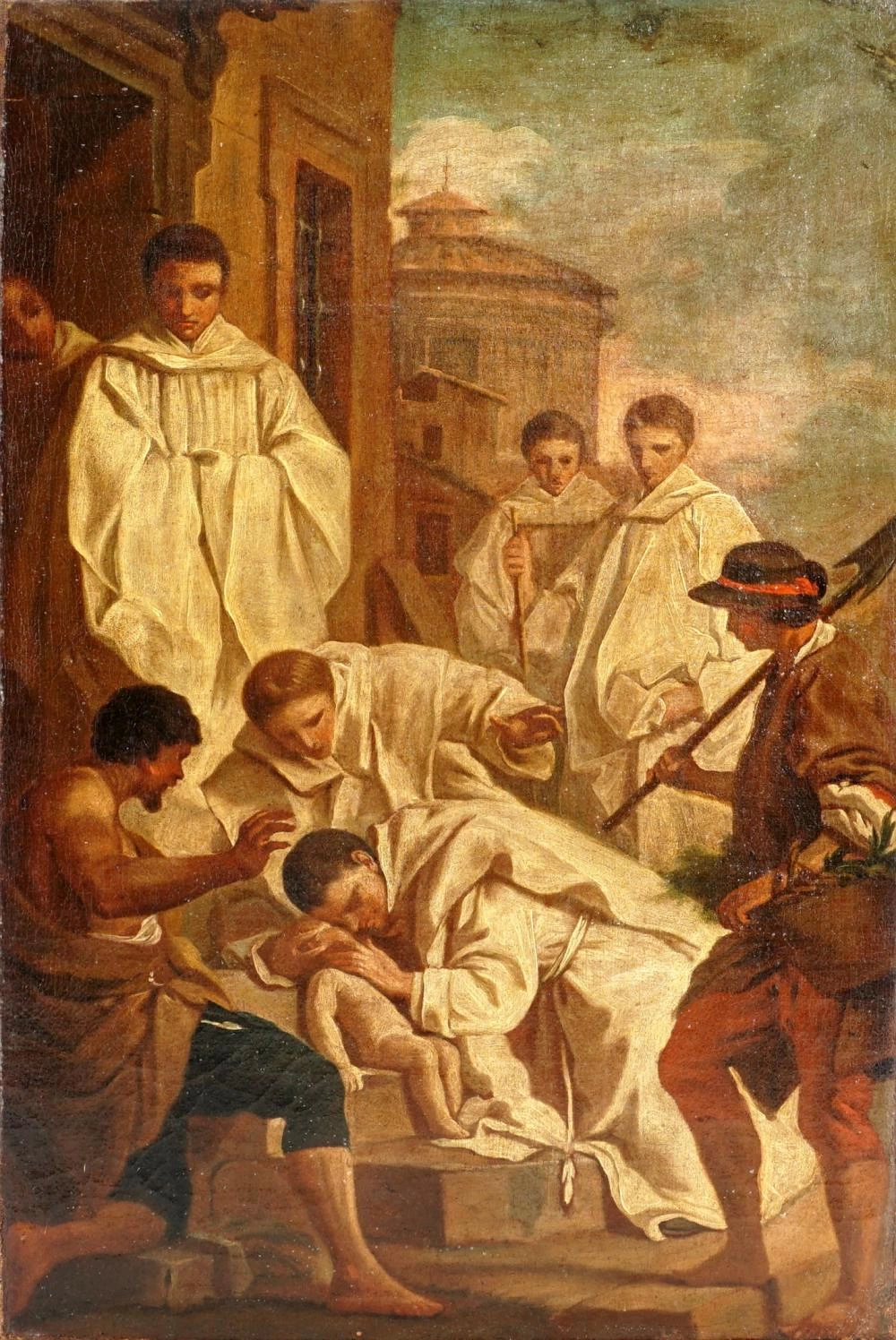 San Benedetto resuscita un bambino